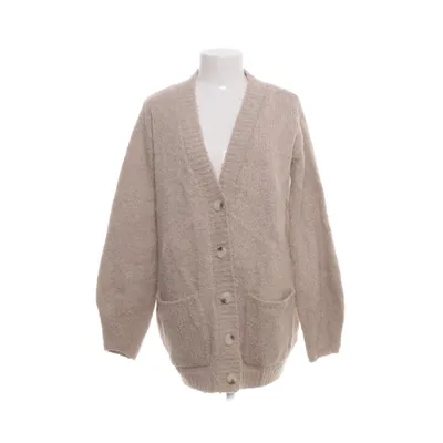 Cardigan (Beige) fra Indiska Bomuld, Akryl, Alpacauld, Polyamid