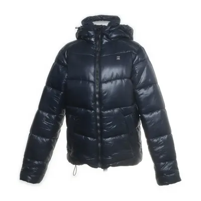 Vinterjacka (Blå) från Raw Bomull, Polyamid, Återvunnen polyester