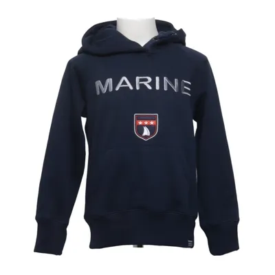 Capuchon sweater (Blauw) van Marine Scandinavian Sportswear Katoen, Polyester
