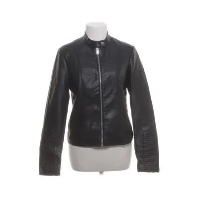 Jakke (Sort) fra VILA Polyurethan, Viscose