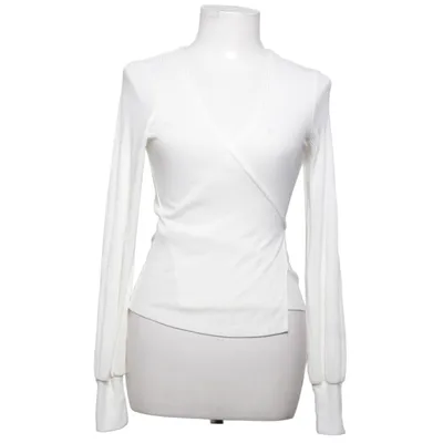 Wikkelblouse (Wit) van Topshop Polyester, Viscose