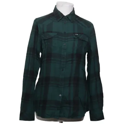 Flannel skjorte (Grøn, Grå) fra Wrangler Bomuld