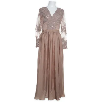 Aftonklänning (Brun) från Emo Bomull, Viskos