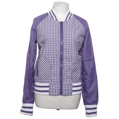 Bomber jacket (Purple, White) from Fishbone Cotton, Polyester