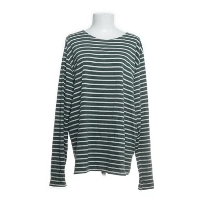 Langærmet t-shirt (Grøn, Hvid) fra Cottonfield Bomuld