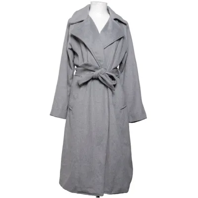 Frakke (Grå) fra Bik Bok Akryl, Polyamid, Polyester, Viscose, Uld