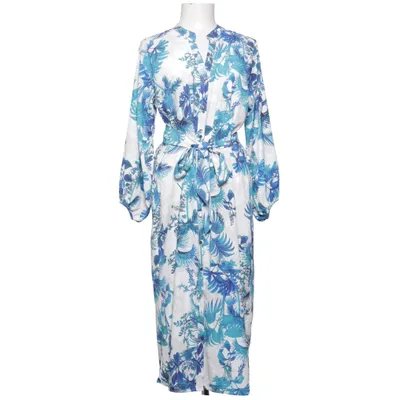 Skjortklänning (Blå, Vit, Flerfärgad) från Wallis Polyester