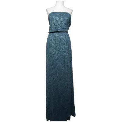 Aftenkjole (Blå) fra Mango Basics Polyester, Polyurethan, Viscose