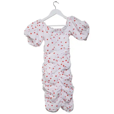 Dress (White, Red) from Elsa Cotton, Elastane, Nylon, Polyester