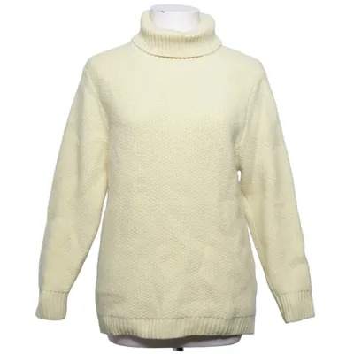 Pul à col roulé (Jaune) de Wool & Co Polyamide, Laine