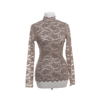 Top (Bruin) van Neo Noir Nylon, Elastaan