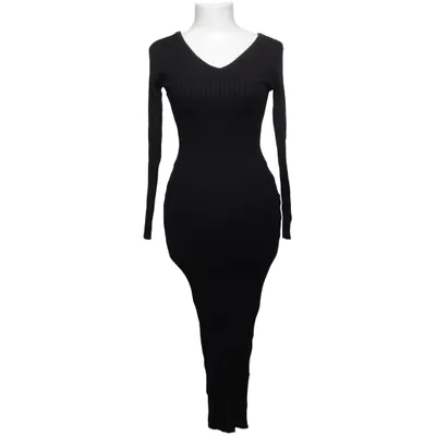 Maxi jurk (Zwart) van Moocci Polyamide, Viscose