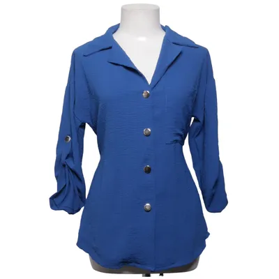 Blus (Blå) från Moose Polyester