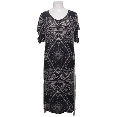 Maxikleid (Schwarz, Weiß) von Non Sense Viskose