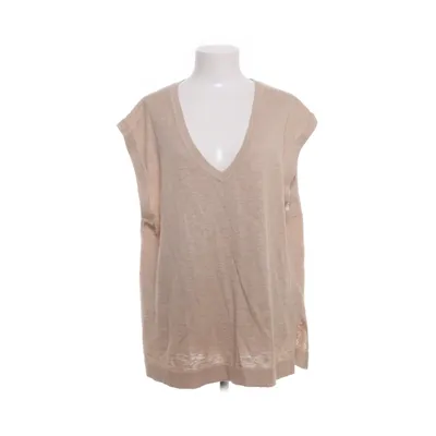 Slipover (Brun) från GANT Bomull, Linne, Silke