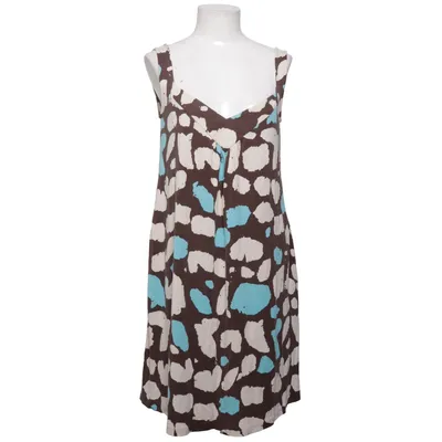 Dress (Brown, Blue, White) from Diane von Furstenberg Silk