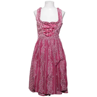 Dirndl (Rosa, Vit) från Almenrausch Bomull, Polyester