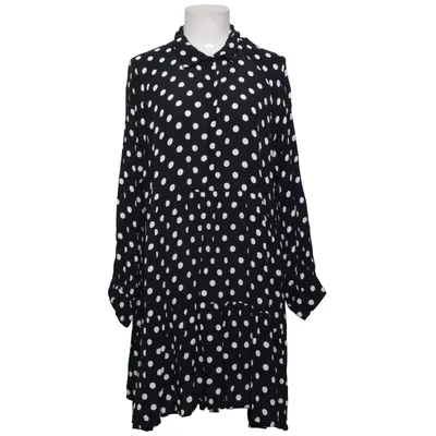 Jurk (Zwart, Wit) van Boii Viscose