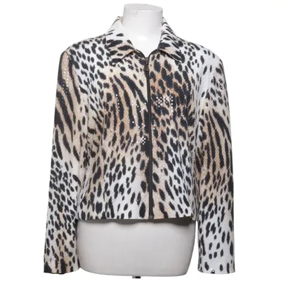 Jacket (Brown, Black, White) from Joseph Ribkoff Elastane, Polyester