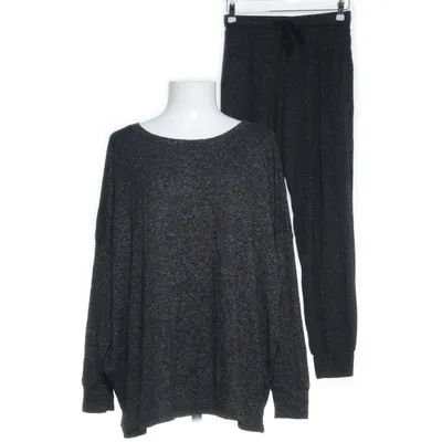 Loungewear (Grijs, Zwart) van VRS Woman Elastaan, Polyester, Viscose