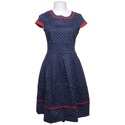 Robe (Rockabilly Kleid) de River Flower Coton, Polyester