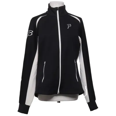 Sports jacket (Black, White) from Björn Dæhlie Elastane, Polyamide, Polyester