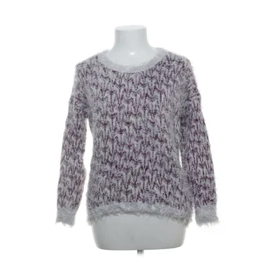 Sweater (Gray, Purple, White) from Amara Reya Acrylic, Metallic fiber, Polyamide, Polyester