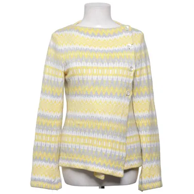 Cardigan (Geel, Wit, Grijs) van Jumperfabriken Katoen