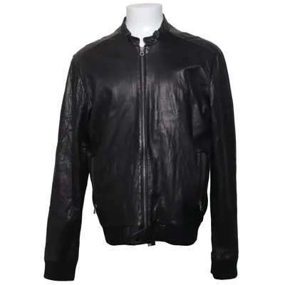 Bomber jacket (Black) from Ever Cotton, Leather, Polyester