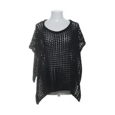 Poncho (Grijs) van Sarah Pacini Katoen, Linnen, Metallvezel, Polyester