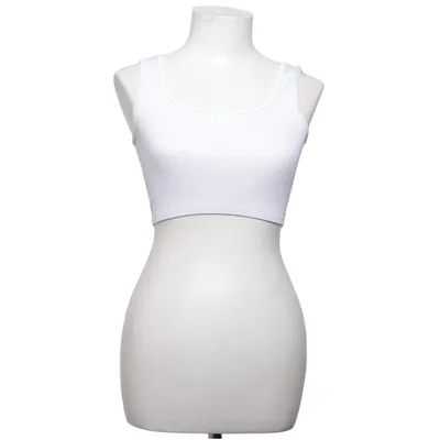 Crop Top (Weiß) von FB Sister