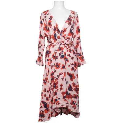 Wrap dress (Pink, Multicolored) from YAS Viscose