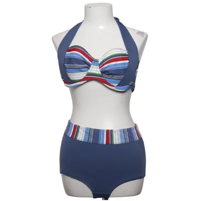 Bikini (Blue, Multicolored) from Beachy Secrets Elastane, Polyamide