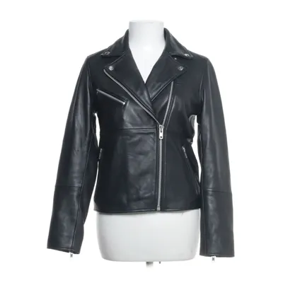 Bikerjacka (Svart) från Samsøe & Samsøe Polyester, Skinn, Viskos
