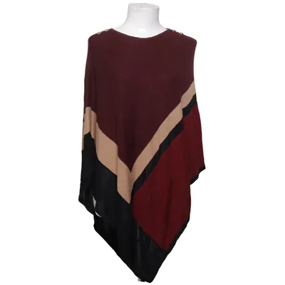 Poncho (Röd, Beige, Svart) från White House Black Market Polyamid, Polyester, Viskos, Ull