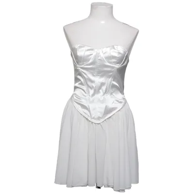 Klänning (Vit) Bomull, Polyester