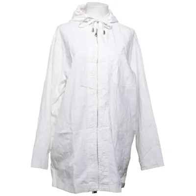 Jacket (White) from Seal Cotton, Linen