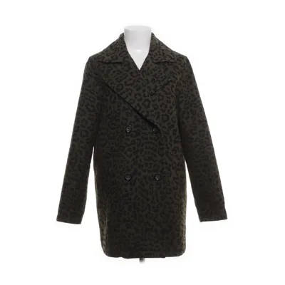 Coat (Green, Black) from Revelation Polyester, Wool