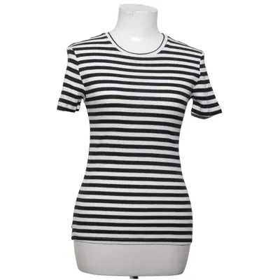 T-shirt (Svart, Vit) från Pieces Bomull, Elastan