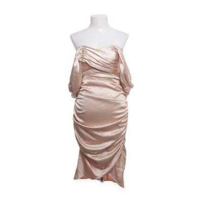 Cocktailjurk (Beige) van Boohoo Polyester