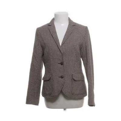 Kavaj (Beige, Flerfärgad) från Holly & Whyte by Lindex Polyester, Ull, Viskos