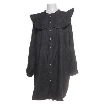 Jeansklänning (Grå) från Zizzi Bomull