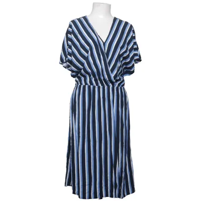 Kjole (Blå, Hvid) fra Hampton Republic Viscose