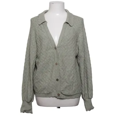 Cardigan (Green) from Object Polyamide, Viscose