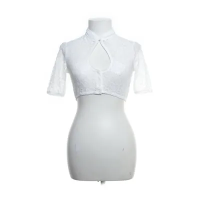 Dirndl blouse (White) from Stockerpoint Elastane, Polyester