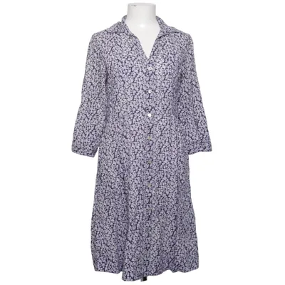 Dress (Blue, White) from Flash Cotton