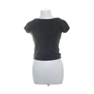 Crop top (Sort) fra Urban Outfitters Elastan, Polyester, Viscose