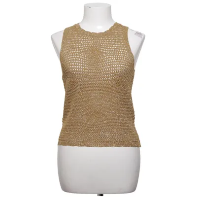 Haut (Or) de Mango Polyester, Viscose