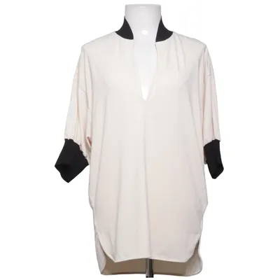 Blouse (Beige, Zwart) van By Malene Birger Elastaan, Polyamide, Polyester, Viscose