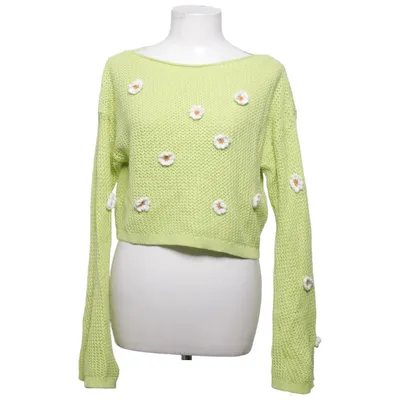 Sweater (Grøn, Flerfarvet) fra FB Sister Knitwear Akryl, Bomuld